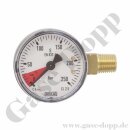 Manometer Ø 50 mm 0 - 250 bar 0 - 30 bar rot -...