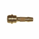 Schlauchtülle 3/8" x 6 mm - gerändelt -...