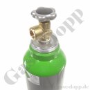 Druckluftflasche 10 Liter 200 bar Druckluft / Pressluft - neu und gefüllt - Importflasche - TÜV min. bis 2033 (Stand 2024)