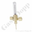 Flowmeter Argon CO2 0 - 16 l/min - Eingang G 3/8"...