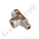 T-Stück 1/4" NPT - AG-IG-IG - T-Muffe 1/4"...