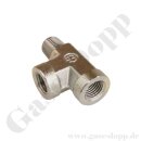 T-Stück 1/4" NPT - AG-IG-IG - T-Muffe 1/4"...