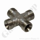 KreuzStück Kreuzverschraubung 4 x G 1/4" AG -...