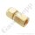 Aufschraubverschraubung gerade - RVS 12 mm x 1/2" NPT IG - Doppelklemmring Rohrverschraubung (RVS) metrisch auf NPT Innengewinde IG - Messing - HAM-LET