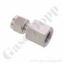 Aufschraubverschraubung gerade - RVS 1/8" x...