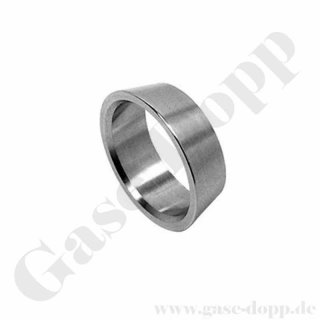 Vorderer Klemmring für 1/4" Doppelklemmring Rohrverschraubung - Edelstahl Druckring vorn - HAM-LET