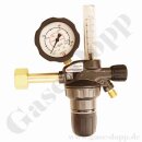 Argon CO2 Druckminderer mit Flowmeter 200 bar / 3 - 30...