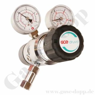 Reinstgasdruckminderer 200 bar - 0,1 bis 1 bar regelbar - 2-stufig - IN /  OUT NPT 1/4 IG - 6 Port - Eingang Rechts - 3 m³/h - Edelstahl 6.0 - GCE  Druva CSLLVDJ