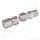 Aufschraubverschraubung vormontiert - RVS 6 mm x 7/16"-20 UNF IG - Schlauchadapter - Edelstahl - HAM-LET