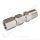 Aufschraubverschraubung vormontiert - RVS 6 mm x 7/16"-20 UNF IG - Schlauchadapter - Edelstahl - HAM-LET