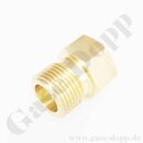 Adapter CGA-540 AG x 1/4" NPT IG - Messing