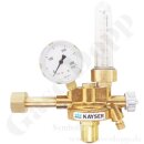 Prüfgas Druckminderer 200 bar / Flowmeter 0,4 - 1,8...