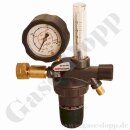 Prüfgas Druckminderer 200 bar / Flowmeter 0,5 - 5,0...