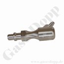 DIN Stecker Sauerstoff ZGA für 6 mm Schlauch - 120° gewinkelt - GCE 14090390