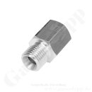 Reduzierung G 1/2" AG x 3/8" NPT IG - 400 bar -...