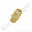 Doppelnippel 3/8" NPT AG x 1/2" SAE AG - SAE...